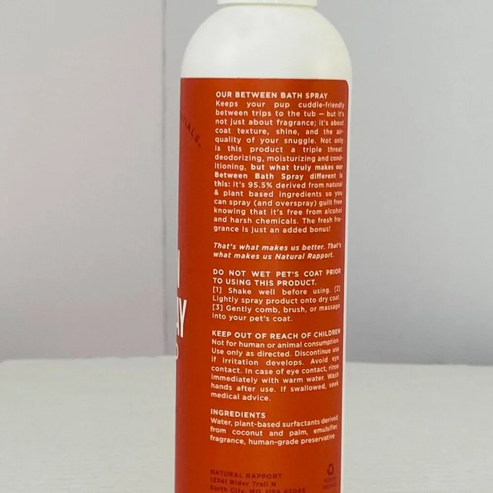 Natural Rapport The Only Between Bath Spiced Apple Pumpkin Dogs Need (8 fl.oz)